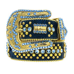 Adabelle Western - Navy Gold