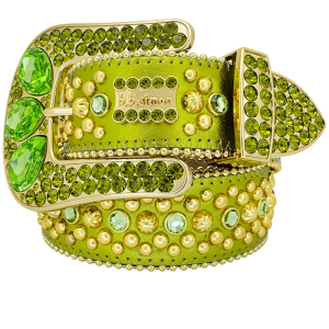 Vivian- Sheen Green / Olive - Gold